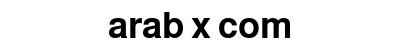 arab x com