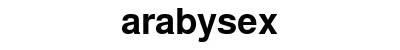 arabysex
